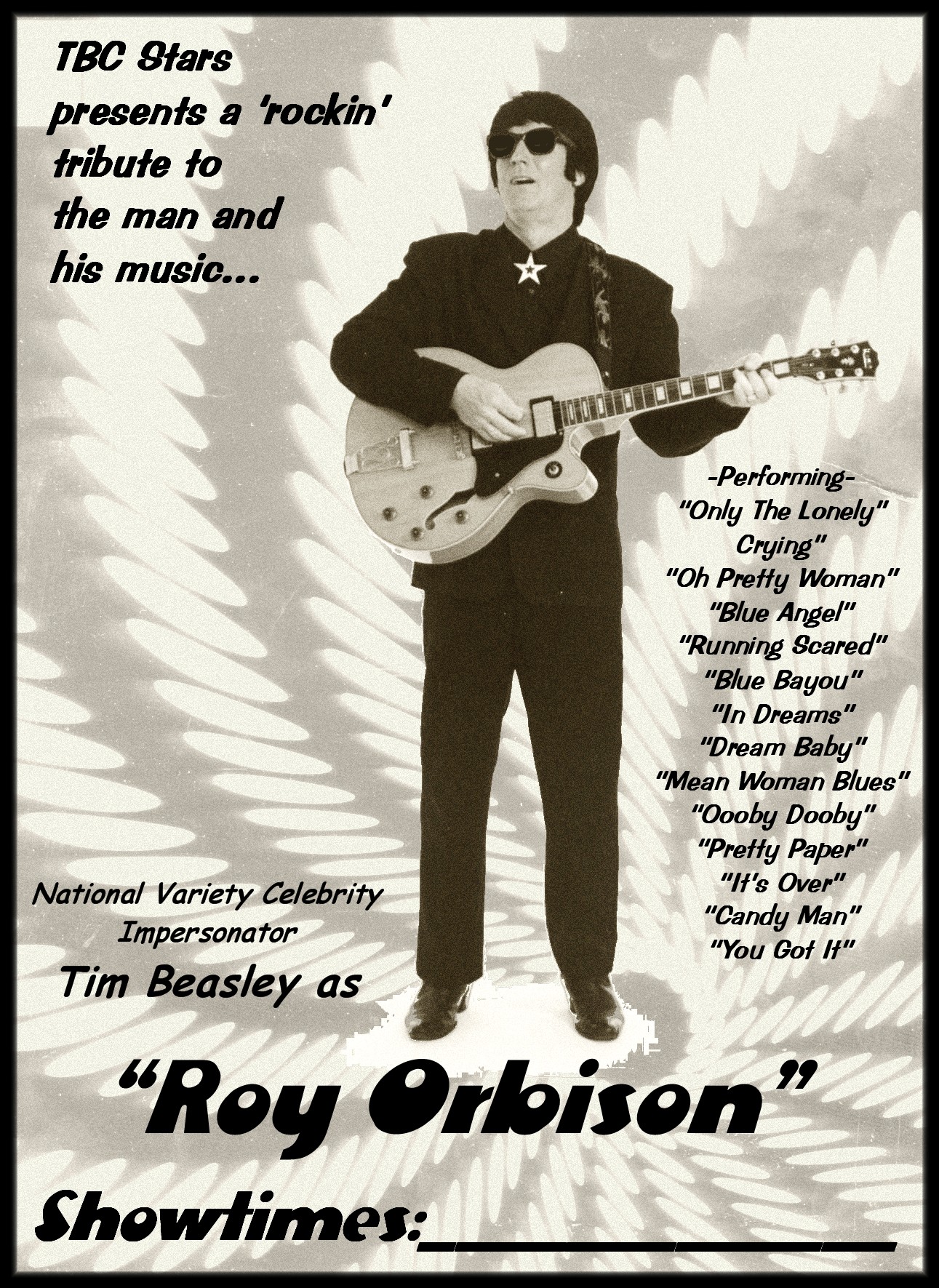 Vegas Tributes | Roy Orbison Impersonator